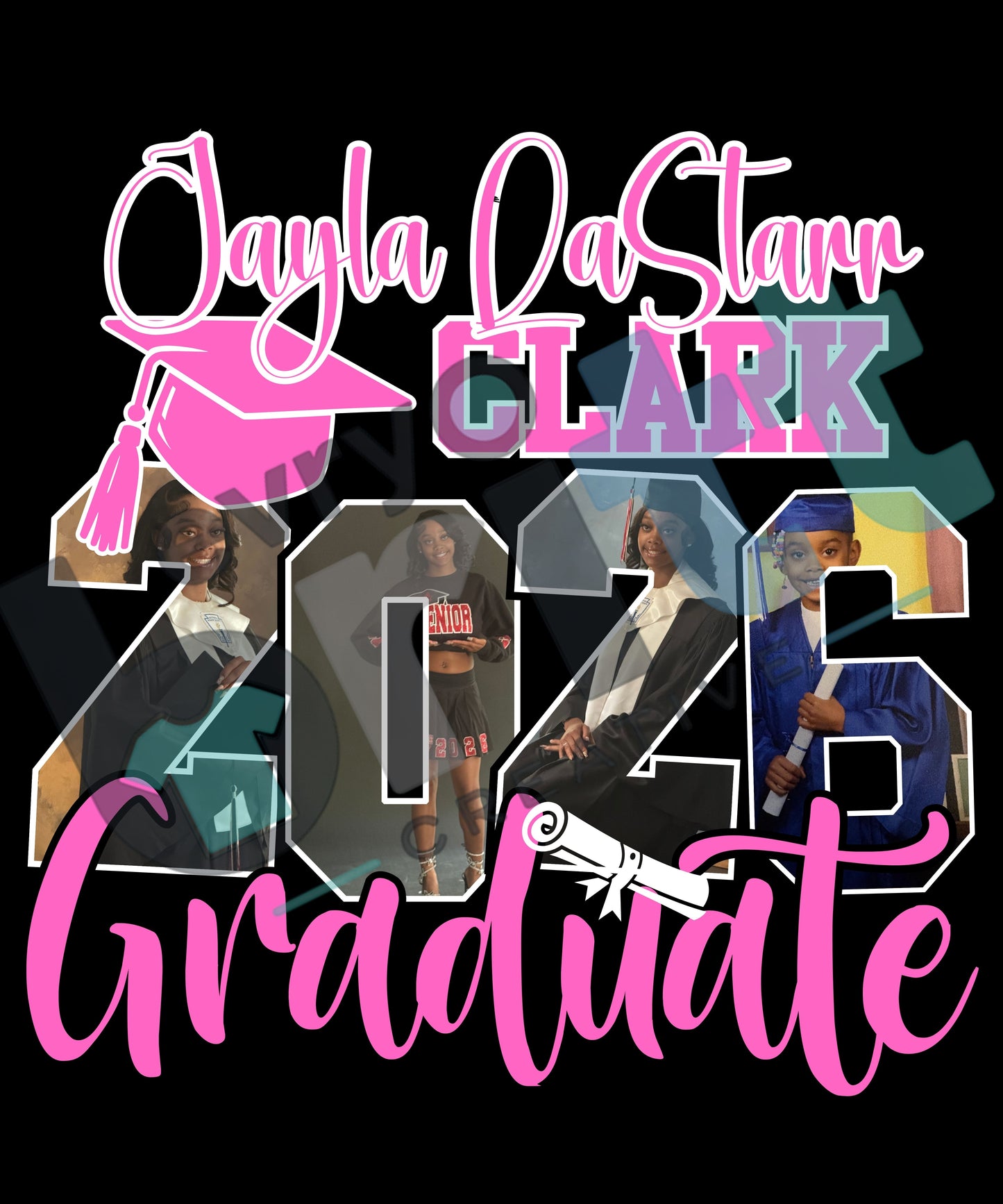 Jayla Clark's Graduation Tee