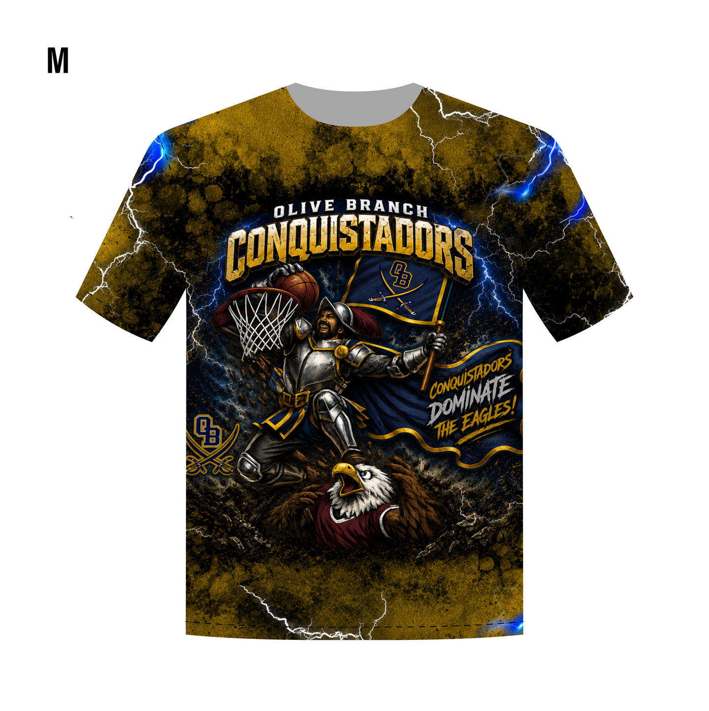 Quistors vs Eagles 3D All Over shirt