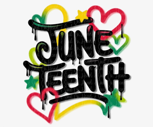 Airbrushed Juneteenth