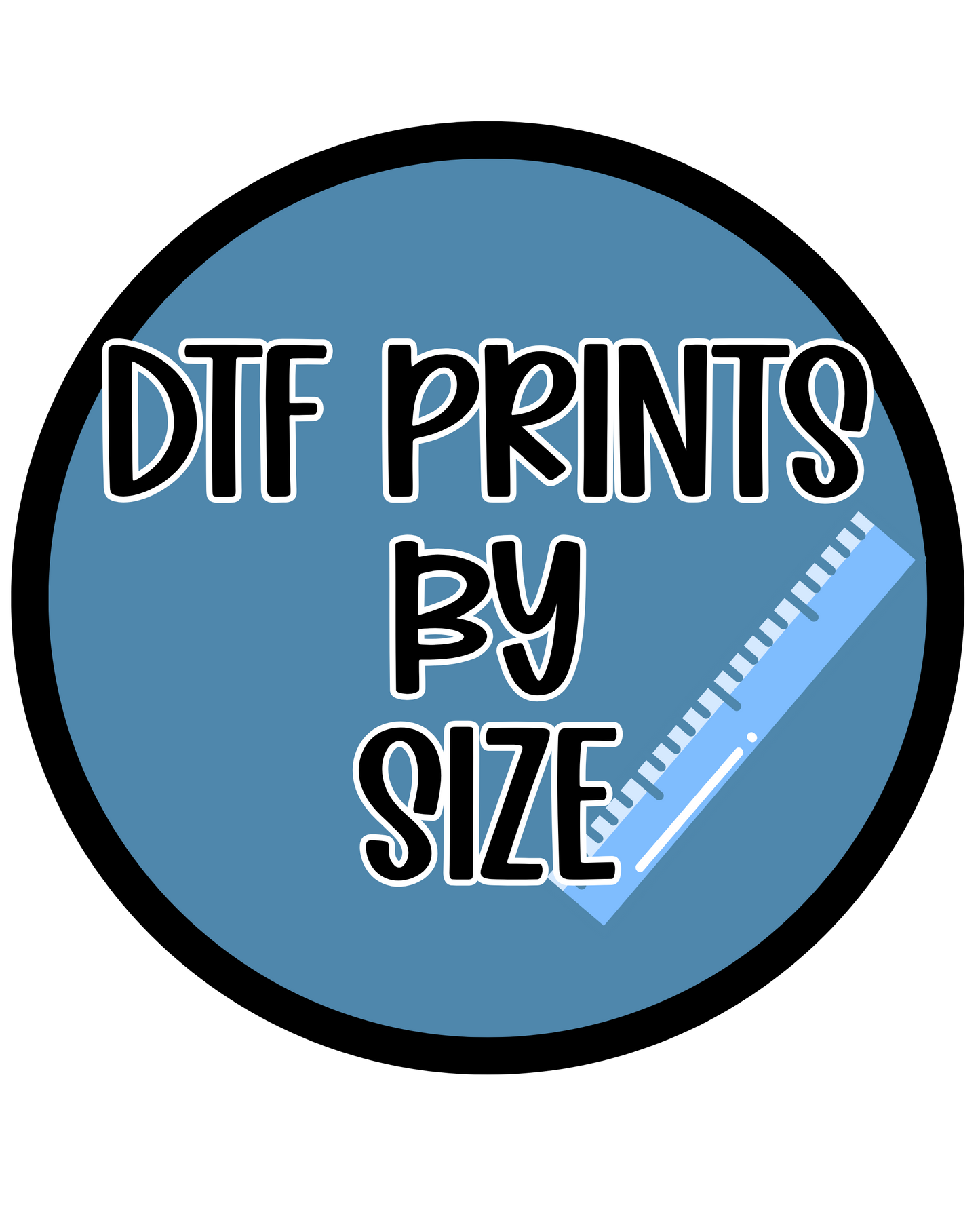 DTF TRANSFERS BY SIZE